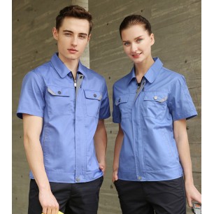 夏装工作服