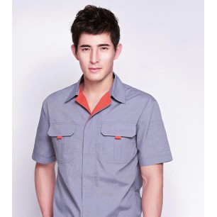 夏装工作服